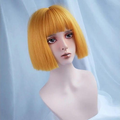 Bob LoLita Wig Lemon Yellow - Image 8