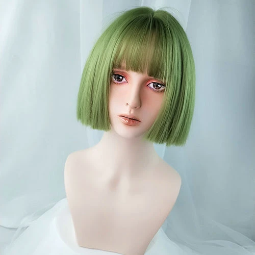Bob LoLita Wig Green - Image 2