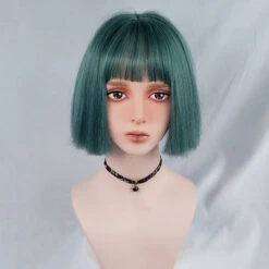Bob LoLita Wig Dark Green