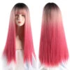 Black Pink Mixed Ombre Lolita Wig