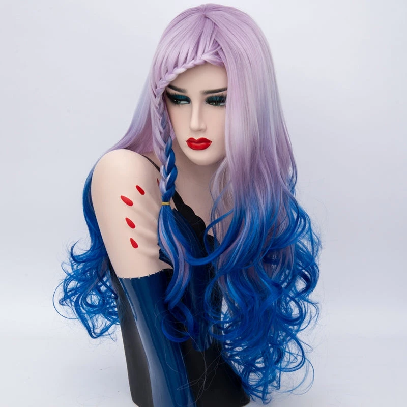 Lolita Wig - Lilac Waterfall Braided - Image 3