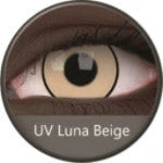 Phantasee UV Glow Crazy Lens Luna Beige