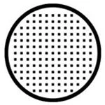 Sweety Crazy White Screen/Mesh With Black Rim